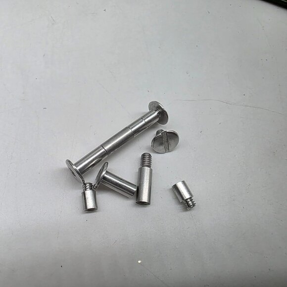 Green Faux Leather Expandable Photo Album Vintage 13.25"x13" Scrapbooking - Picture 5 of 12